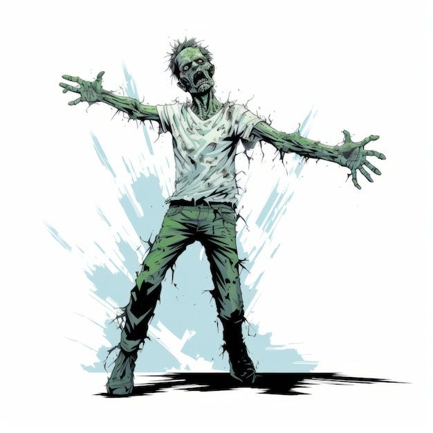 Expressive zombie comic book covers captivating artwork for undead  enthusiasts | Premium AI-generated image
