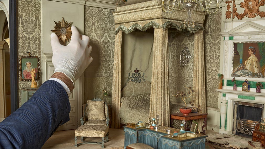 A miniature bedroom A miniature bedroom