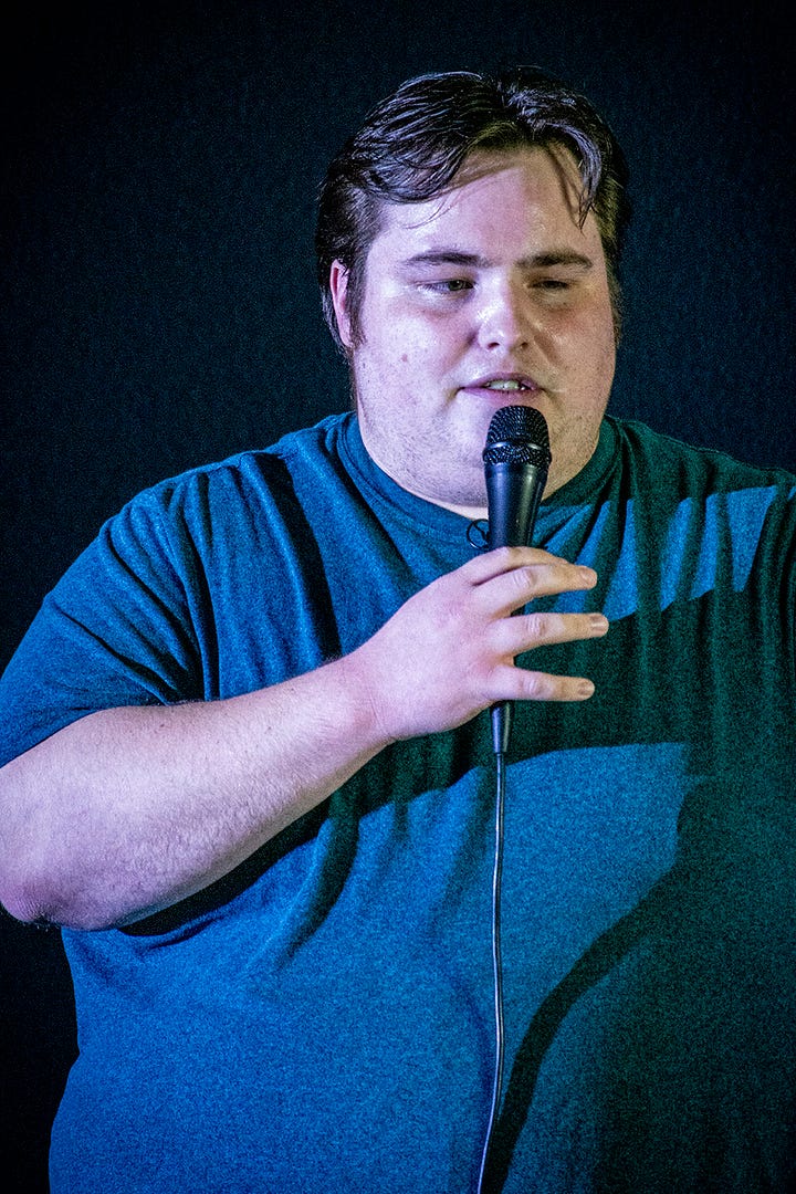 Dylan Sullivan had the audience busting a gut