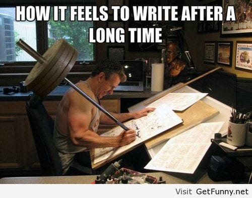writing by hand meme | Ermilia