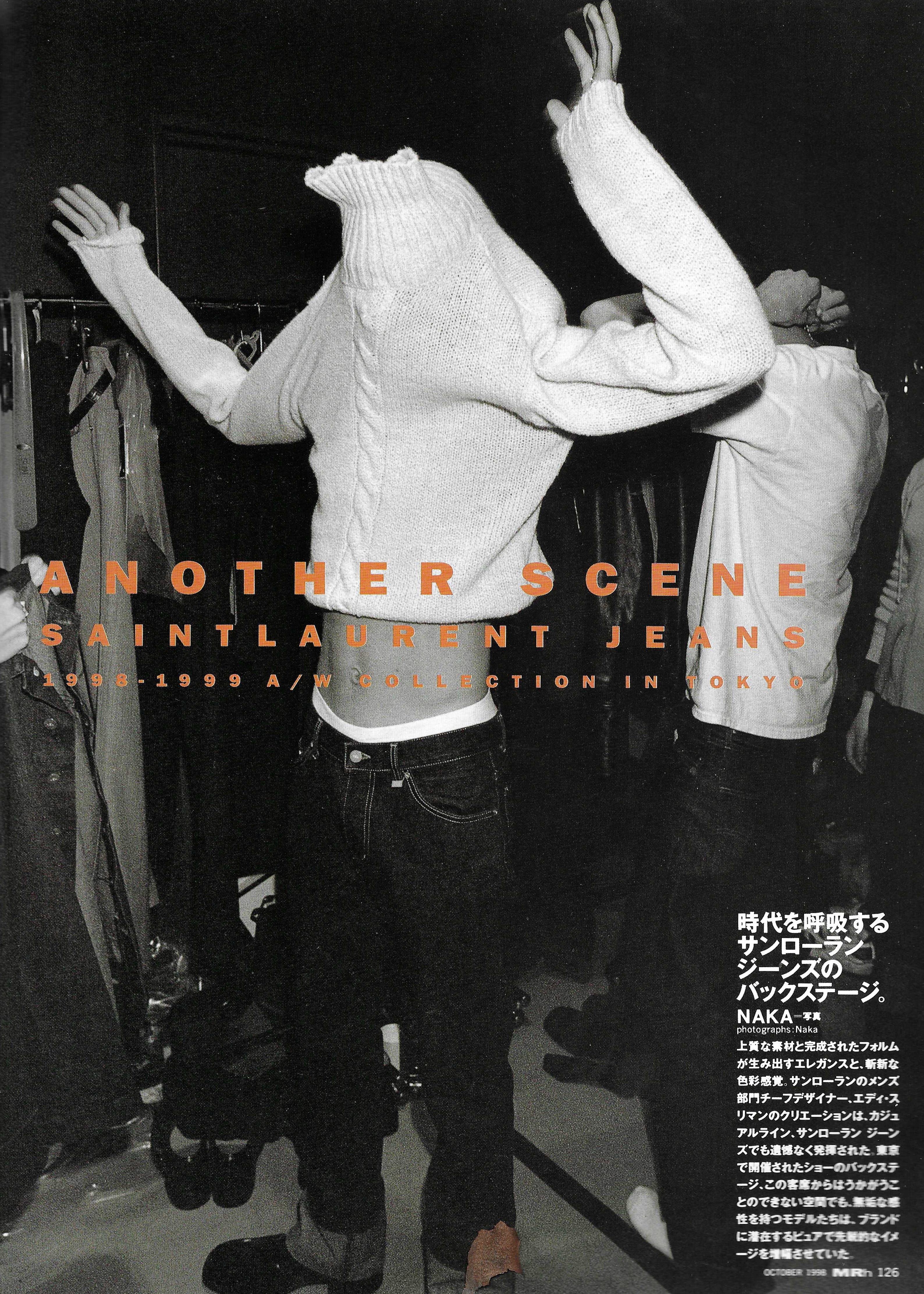 Hedi Slimane in Tokyo: Saint Laurent Autumn-Winter 1998/99