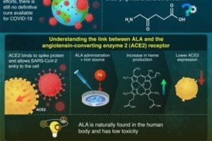 Infographic of how ALA could fight Covid