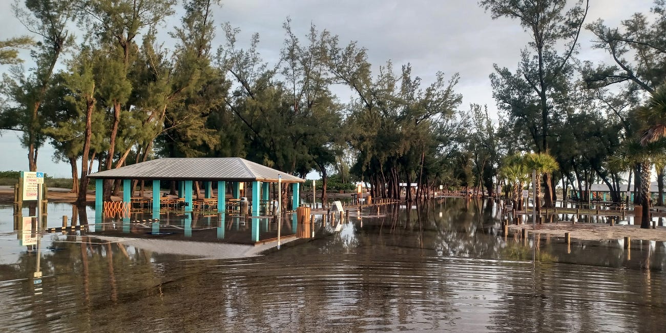 South End of Coquina Beach Temporarily Closed After Overnight Heavy Rain