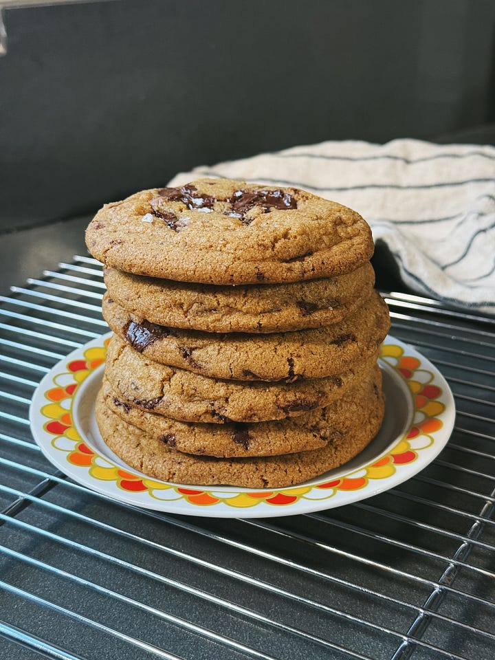 brown butter chocolate chip cookies