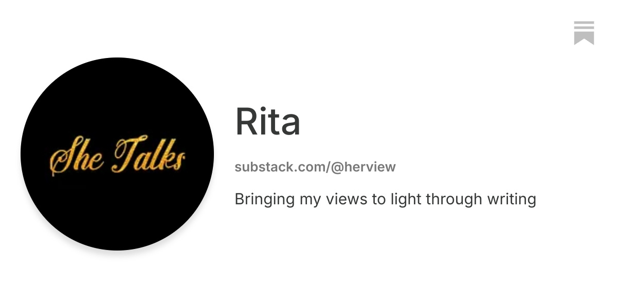 Rita | Substack