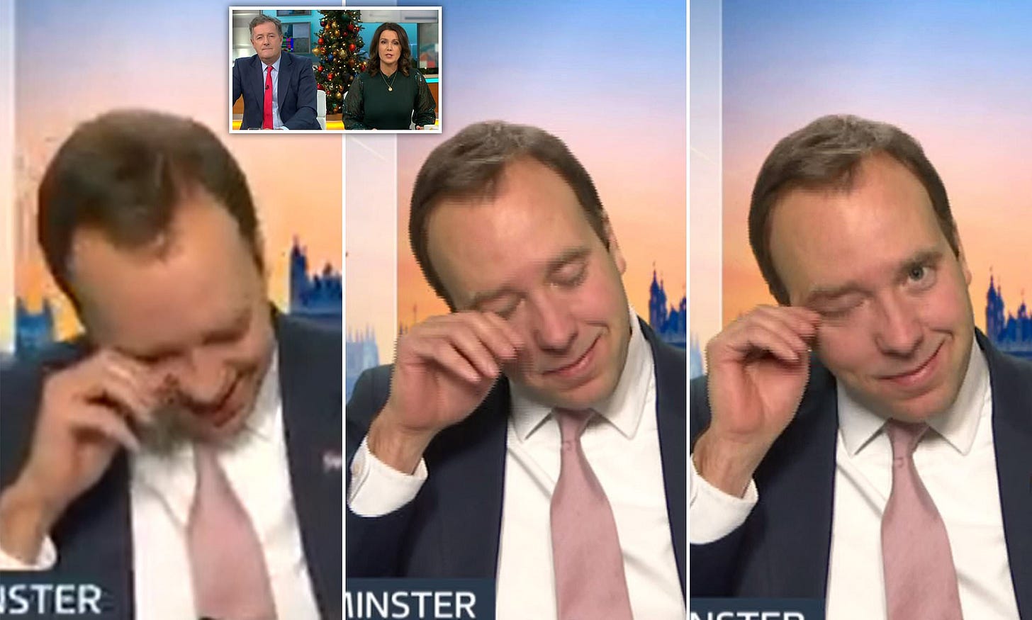 Matt Hancock Laughing Crying Meme / Video Matt Hancock ...