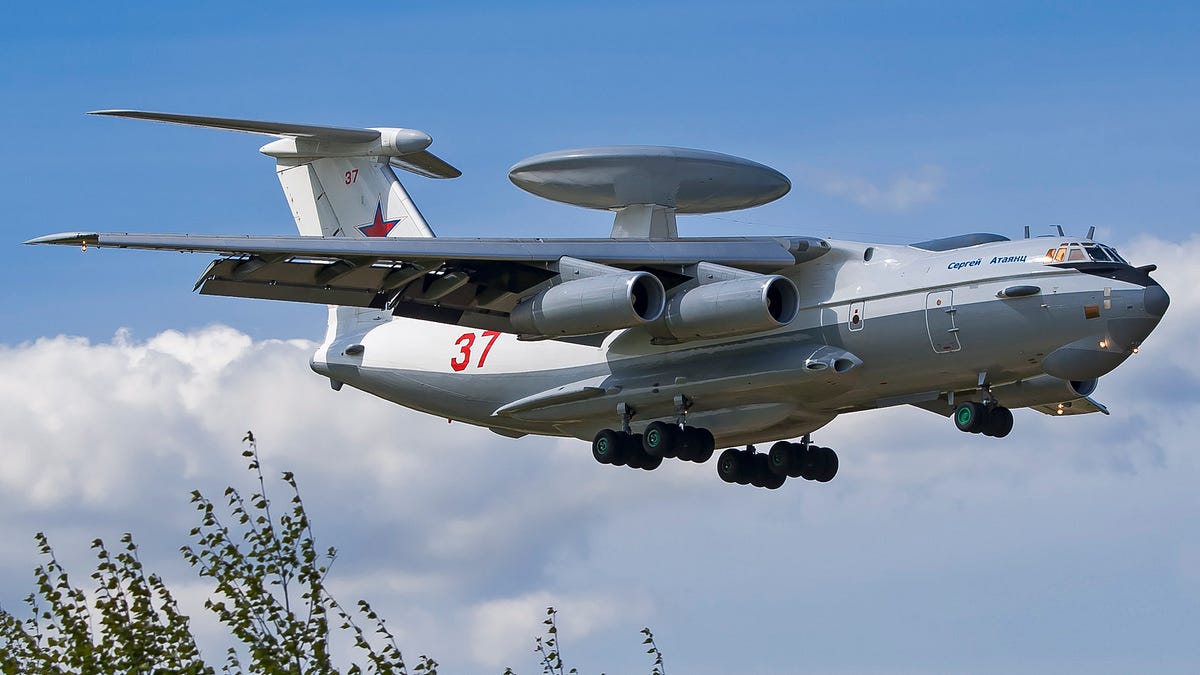 To Stop Ukraine's Flamingo Missiles, Russia Launched Nearly All Of Its Radar Planes At Once