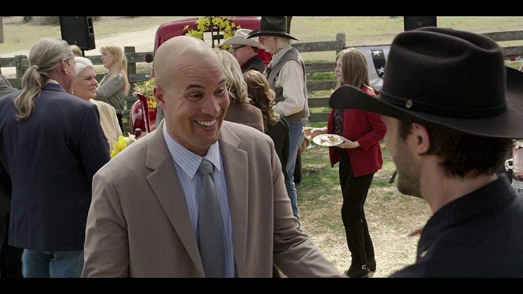 Walker Coby Bell smiling wide at Jared Padalecki for Season 4 renewal. Walker Coby Bell smiling wide at Jared Padalecki for Season 4 renewal.