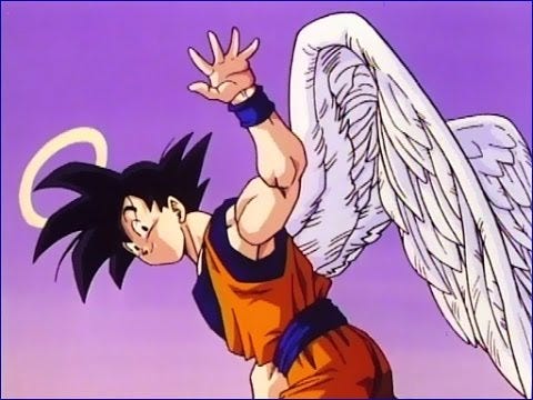 goku says goodbye - YouTube
