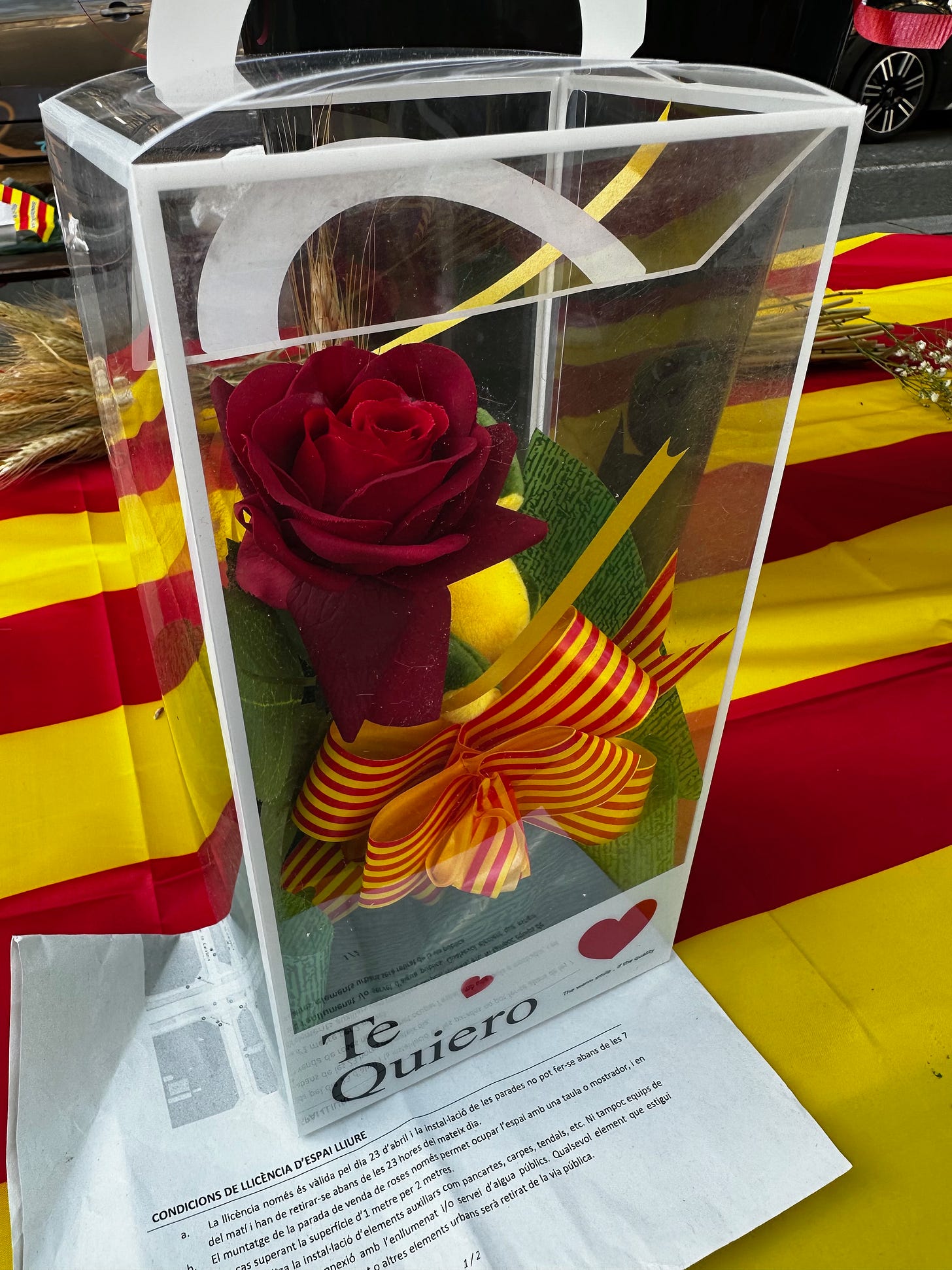 Barcelona on Sant Jordi