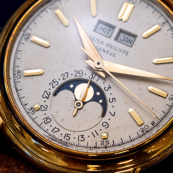 vintage patek philippe dials