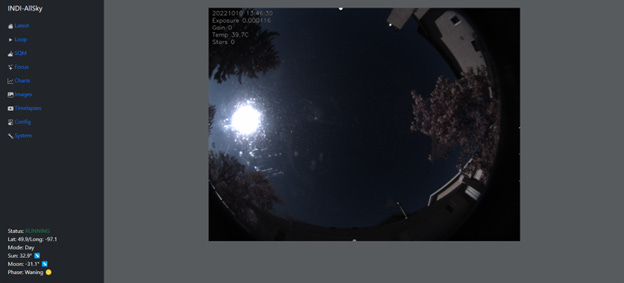 A New Allsky Camera Application - by Gord Tulloch