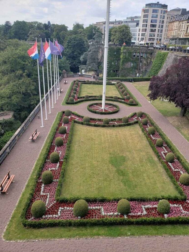 Parc de la Pétrusse in Luxembourg