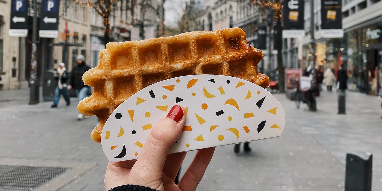 postcard from belgium