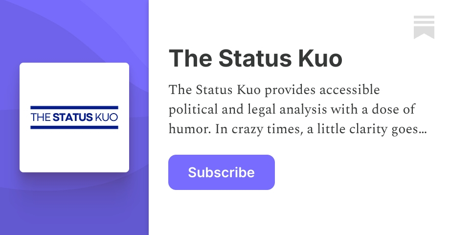 The Status Kuo | Substack