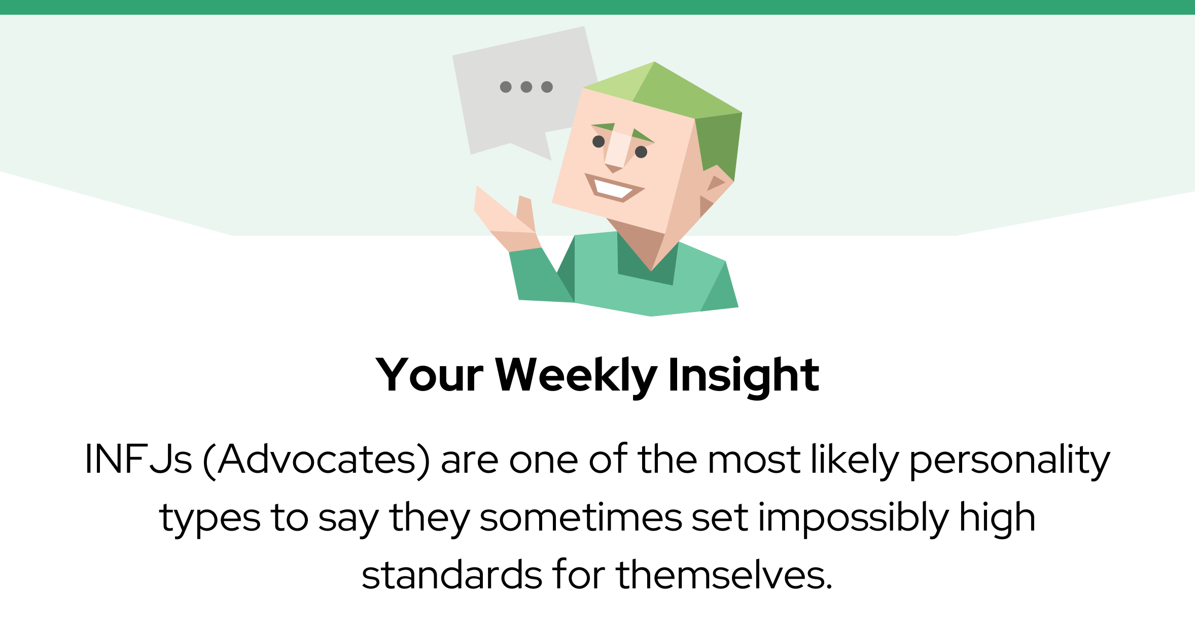 Infj Icon Your Weekly INFJ Insight 👀 - by Carly from 16Personalities