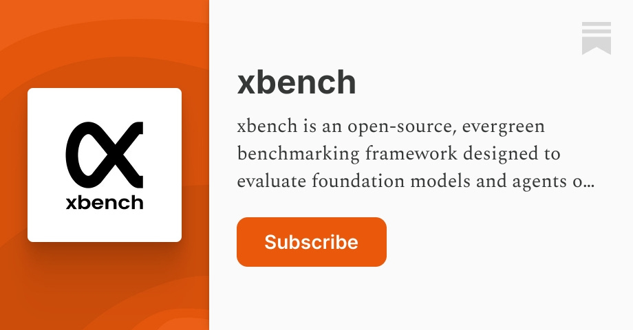 Xbench xbench | Substack