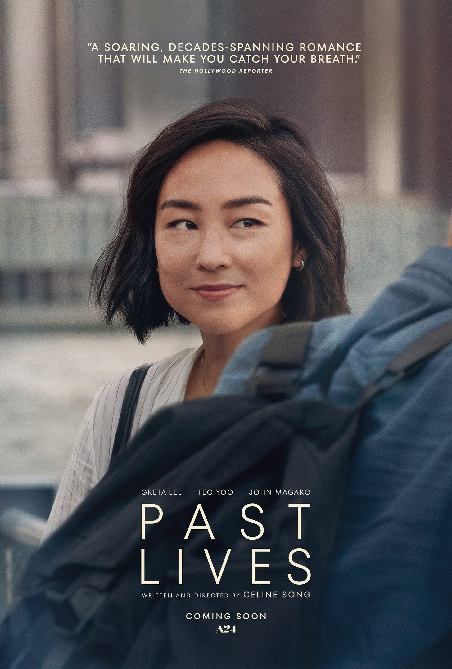 Past Lives movie large poster.