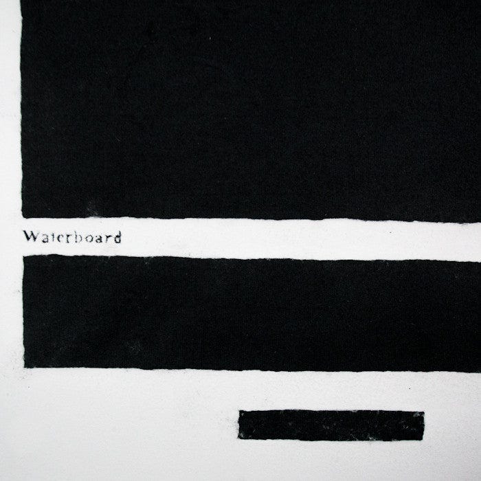 JENNY HOLZER "WATERBOARD 3" 2012 – Caviar20 JENNY HOLZER "WATERBOARD 3" 2012 – Caviar20