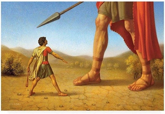 David vs Goliath