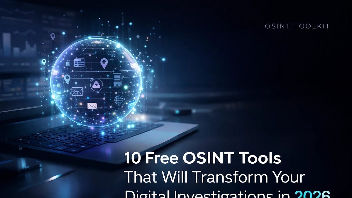 10 Free OSINT Tools That Will Transform Your Digital Investigations in 2026
