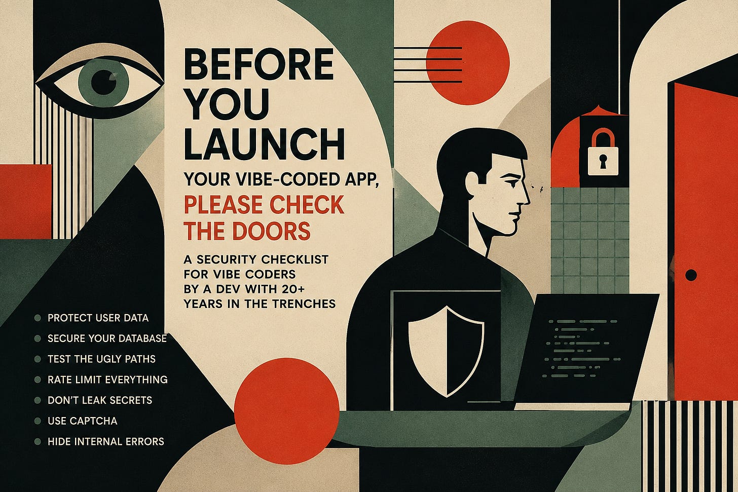 Before You Launch Your Vibe-Coded App, Please Check the Doors