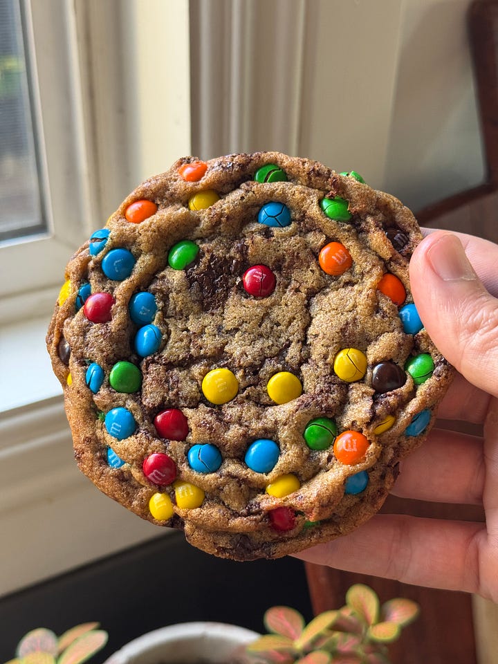 M&M cookie recipe