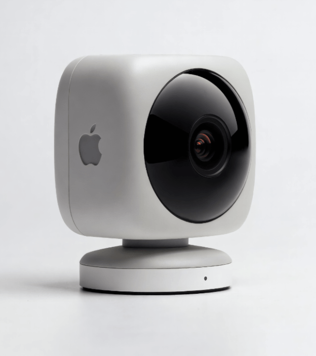 Apple’s rumored security camera. (Image: Grok Imagine)