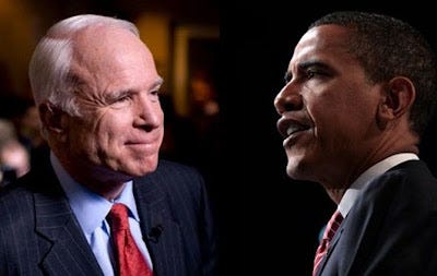 John McCain vs Barack Obama 2008
