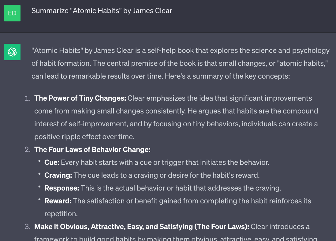 using chatgpt to summarize books using chatgpt to summarize books