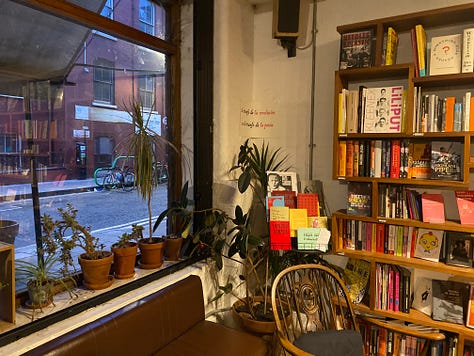 Musicians and people at a music cafe - Cafe Oto in Dalston