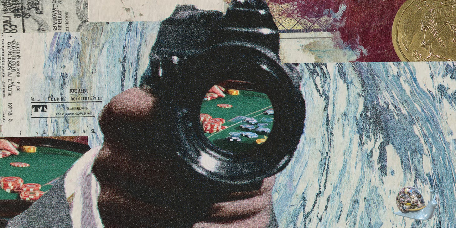 Mixed-media collage representing the JST Ideas Exchange in Montenegro on shifting power. Mixed-media collage representing the JST Ideas Exchange in Montenegro on shifting power.