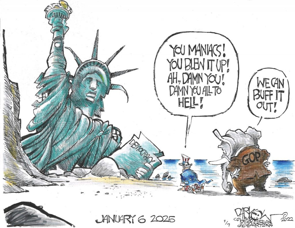Republicans destroy democarcy