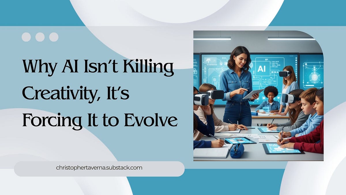 Why AI Isn't Killing Creativity, It's Forcing It to Evolve