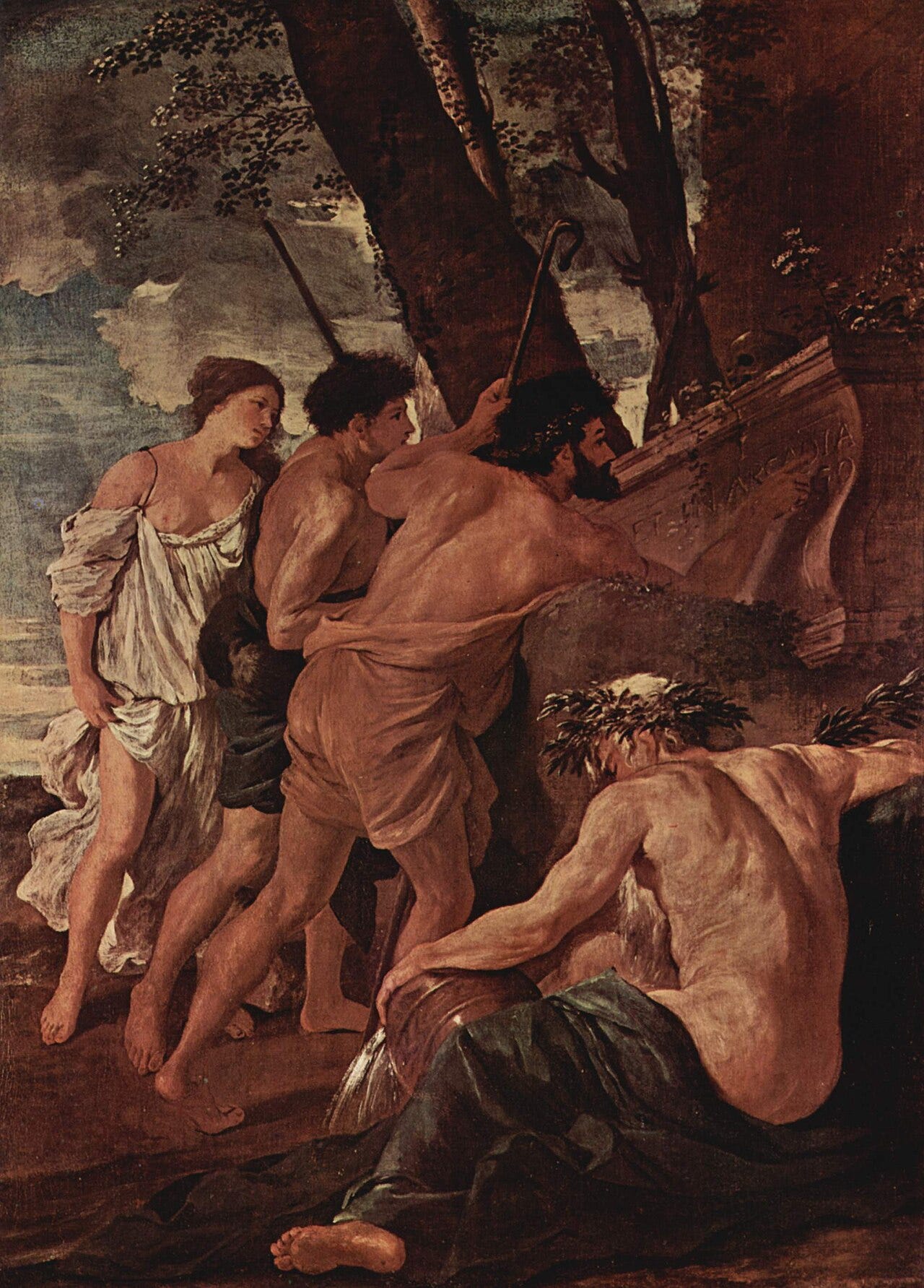 Nicolas Poussin, Et in Arcadia Ego, about 1638 Nicolas Poussin, Et in Arcadia Ego, about 1638