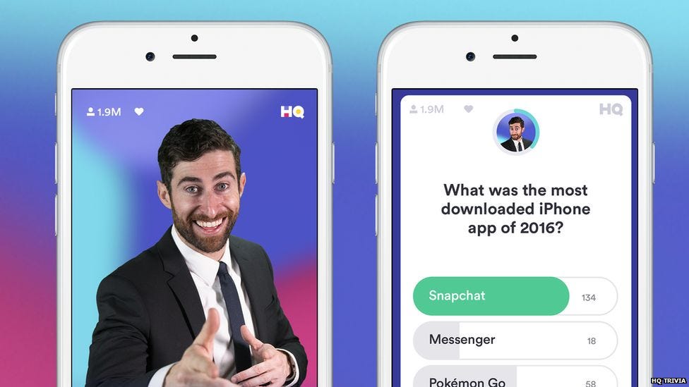 HQ Trivia: Quiz app ends with drunken broadcast after ...