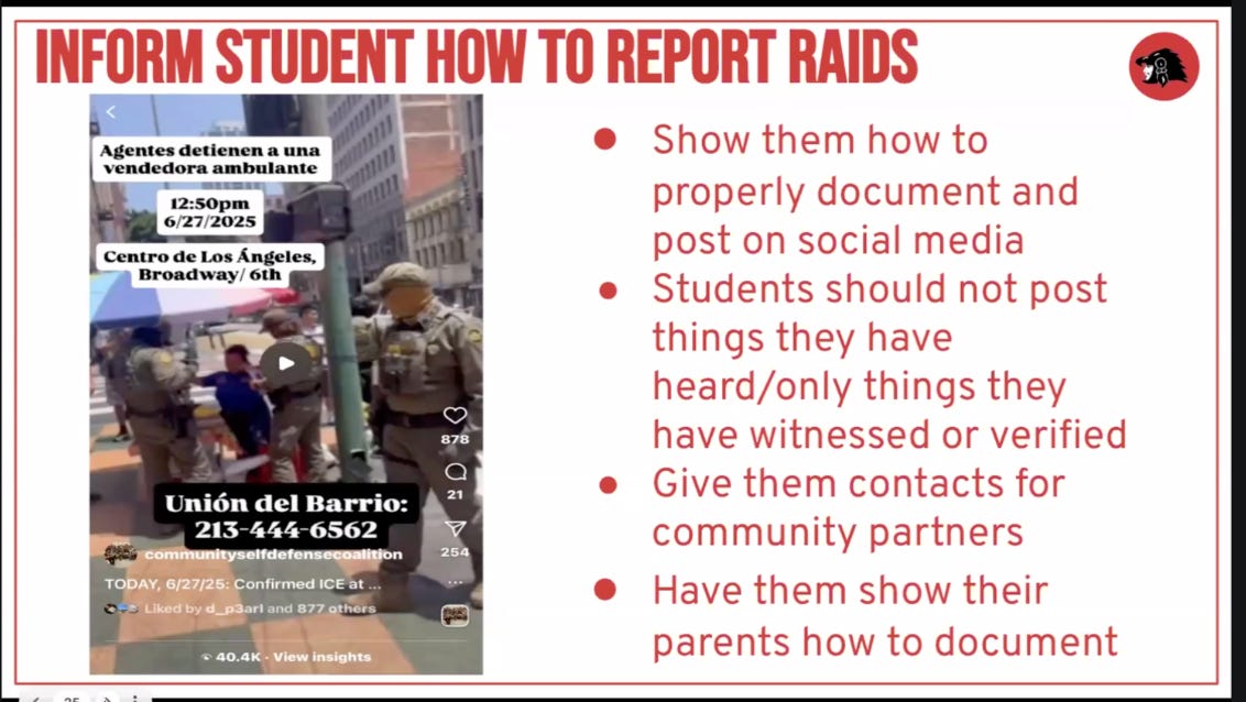"Educator Power" Webinar Trains Teachers to Mobilize Students Against ICE