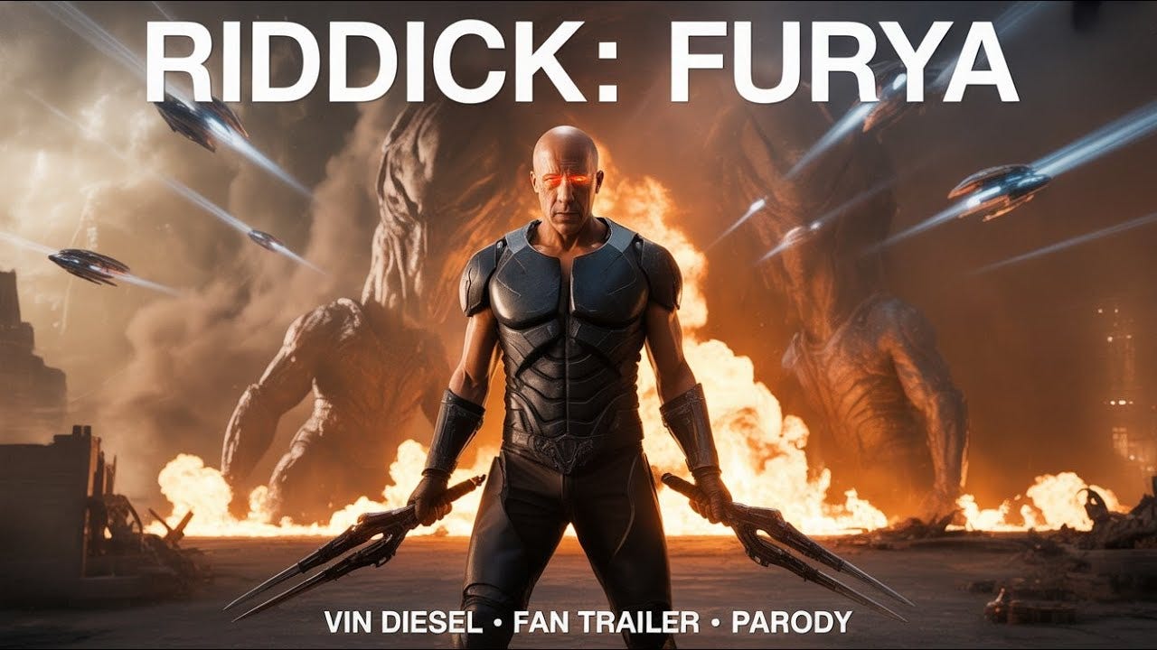 Riddick: Furya - Vin Diesel (Parody) Fan Trailer | Vin Diesel Returns as  Riddick | Concept & Facts