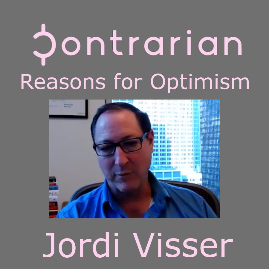 Reasons for Optimism: Jordi Visser