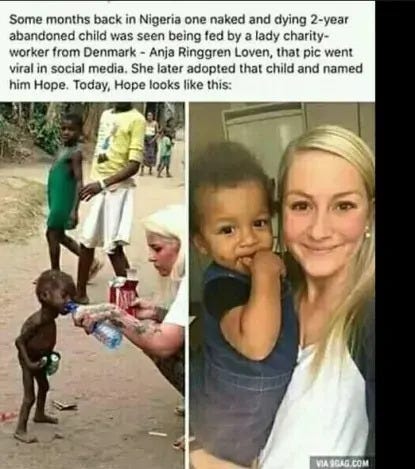 Woman posing with baby