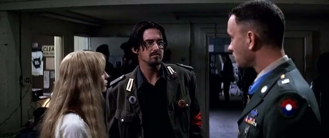YARN | Forrest, this is Wesley. | Forrest Gump (1994) | Video clips by quotes | 6c29376c | 紗