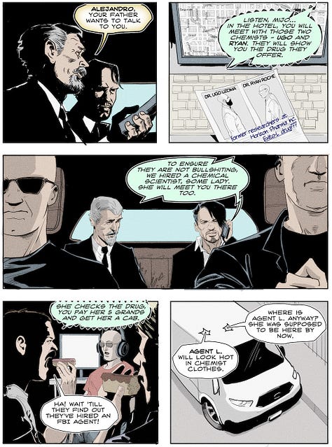 9 Comic Book Pages
