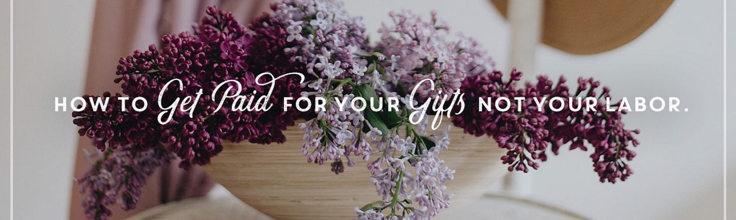 Image result for "paid for your gifts"