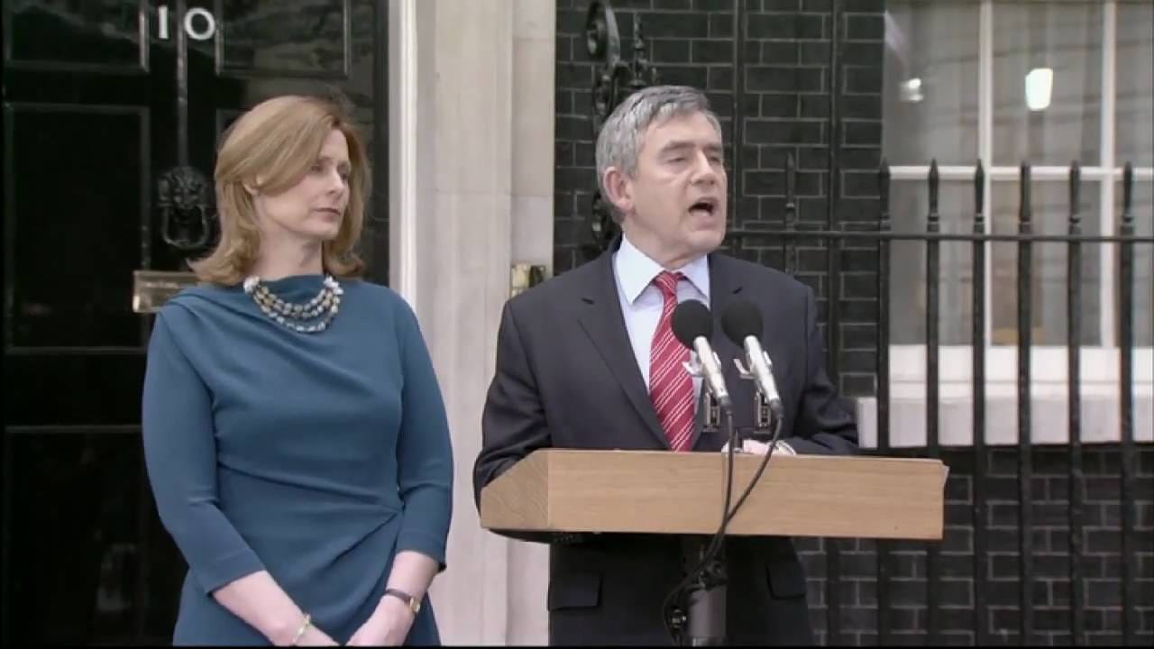 Gordon Brown resigns as Prime Minister