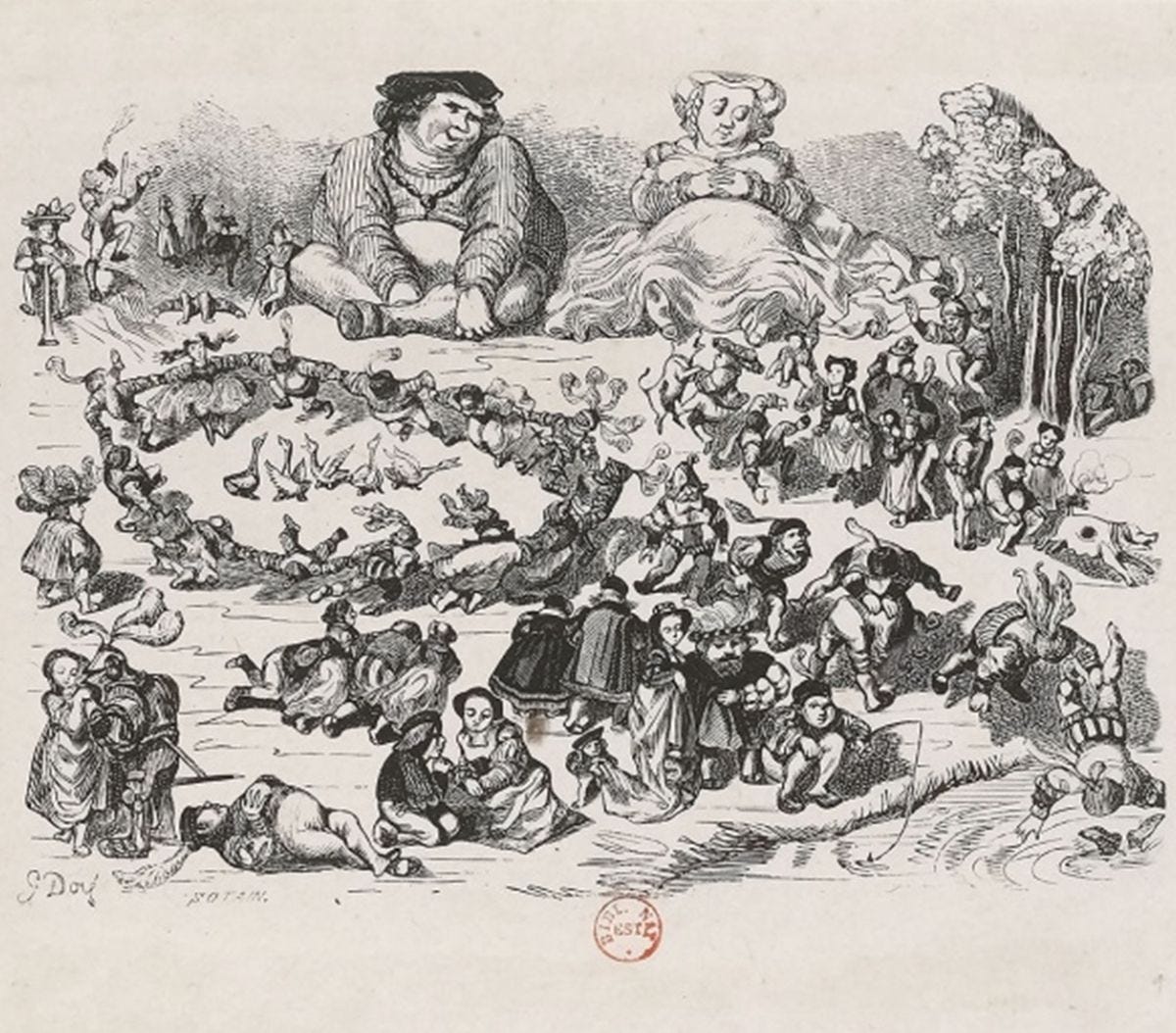 Gargantua & his son Pantagruel - Stories - Extremis