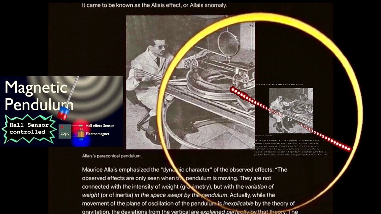 Foucault Hall Sensor Eclipse Allais Anomaly | UAP - Main - Aether Cosmology