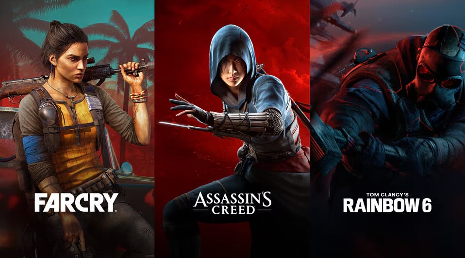 Ubisoft Announces Name For New Subsidiary That Houses Assassin's Creed, Far Cry, & Rainbow Six
