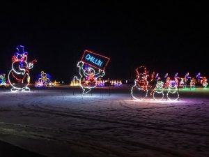 Edmonton Playgrounds Holiday Light-ups and Santa Parades 5