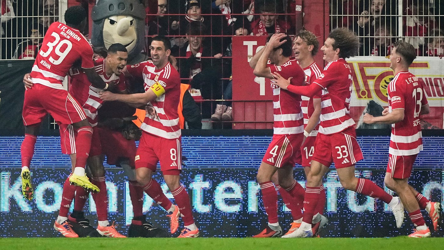 Union Berlin ends Bayern Munich's record 16-game winning streak with 2-2  draw in Bundesliga – KGET 17 News
