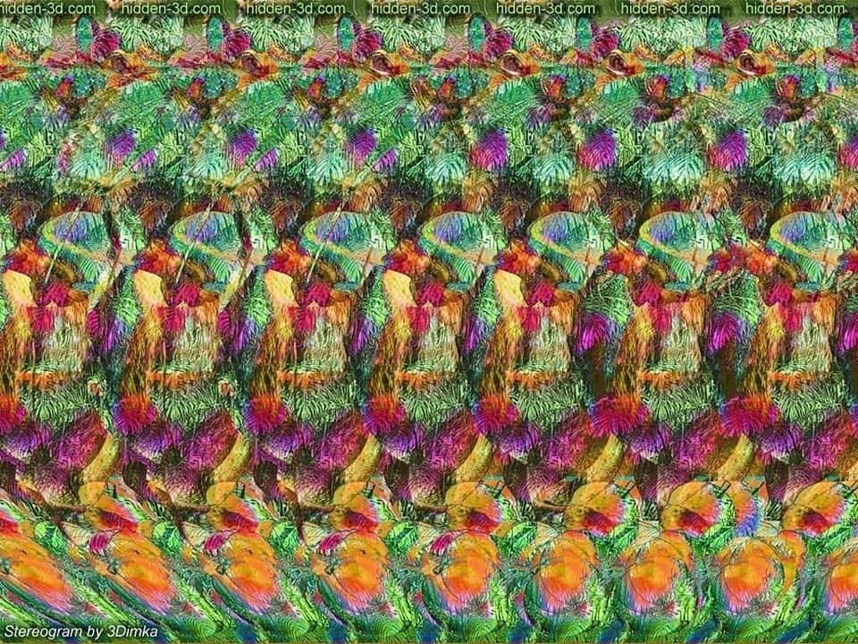 Magic Eye Poster
